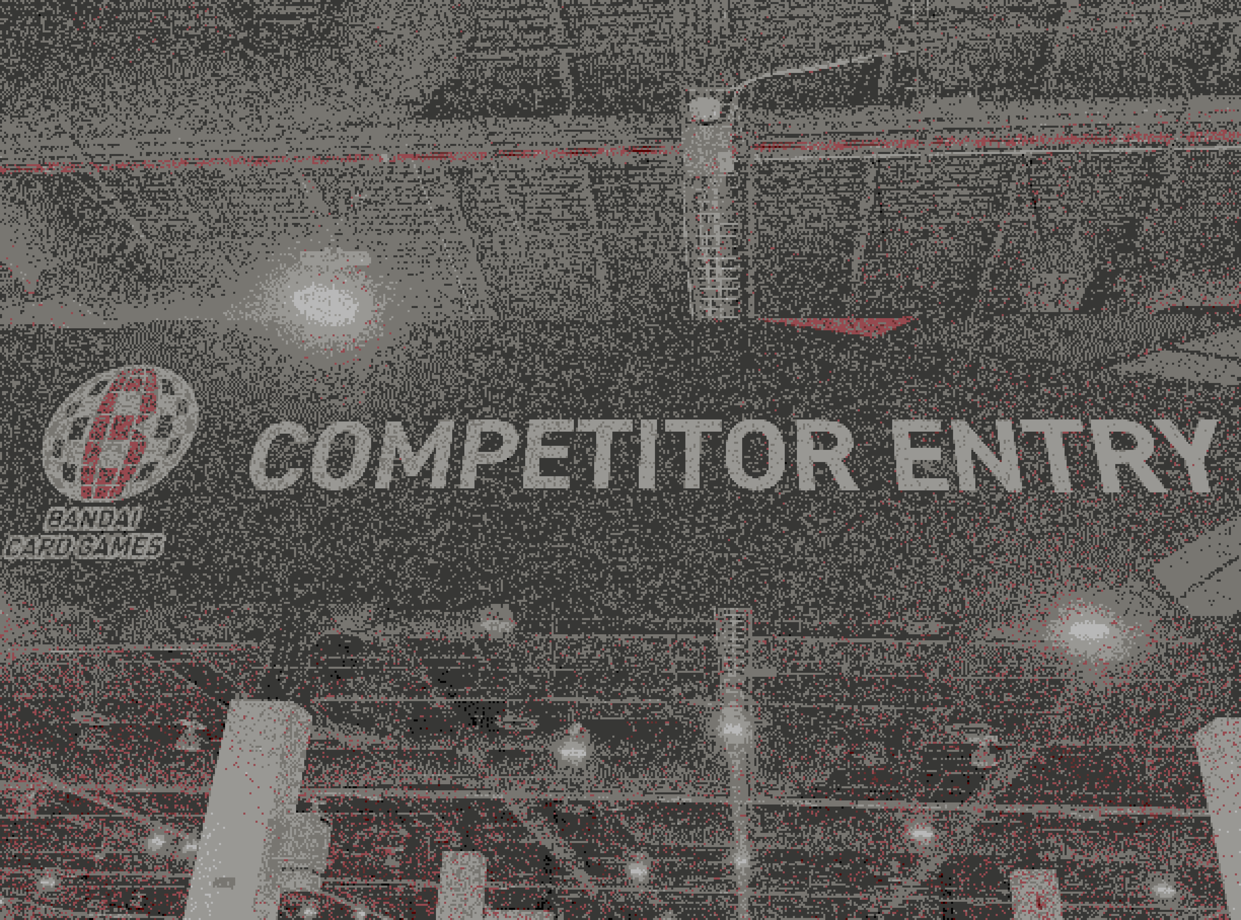 photo of competitor banner from Bandai Card Fest Las Vegas