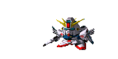 SD Gundam dancing or something